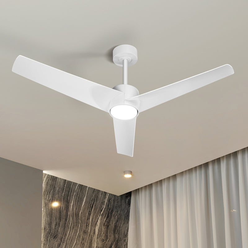 Vevare 52" Ceiling Fan With Light DC Motor Remote Control White
