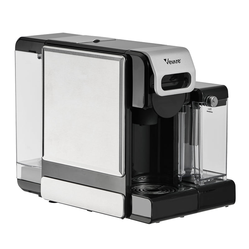 Vevare 5in1 Capsule Coffee Machine Milk Frother Nespresso Pod Maker