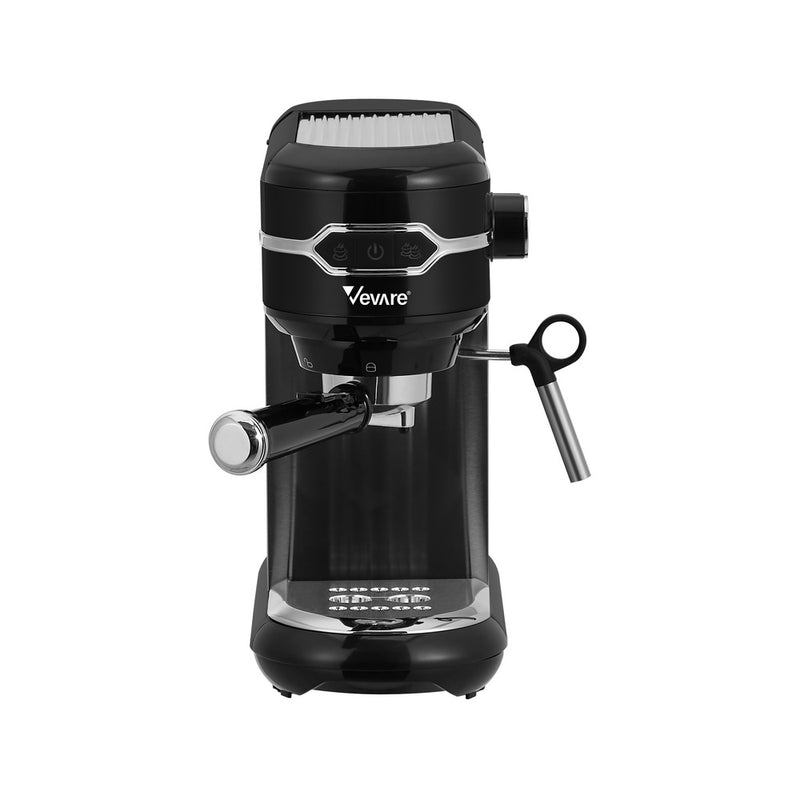 Vevare Coffee Machine Latter Cappuccino Maker Milk Frother Black