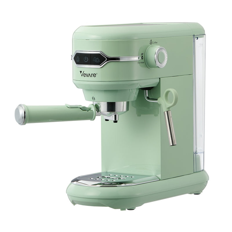 Vevare Coffee Machine Latter Cappuccino Maker 19 Bar Milk Frother Mint