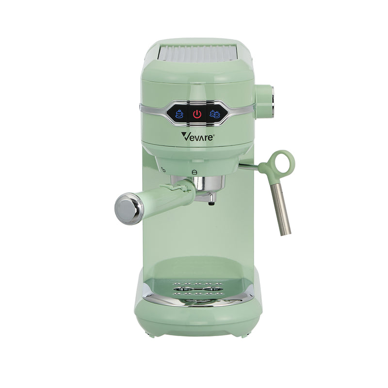 Vevare Coffee Machine Latter Cappuccino Maker 19 Bar Milk Frother Mint