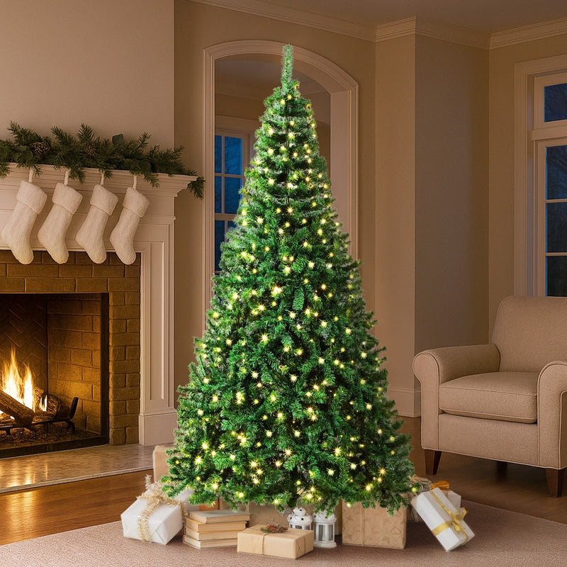 Mazam LED Christmas Tree 1.8M 6FT Green 830 Tips