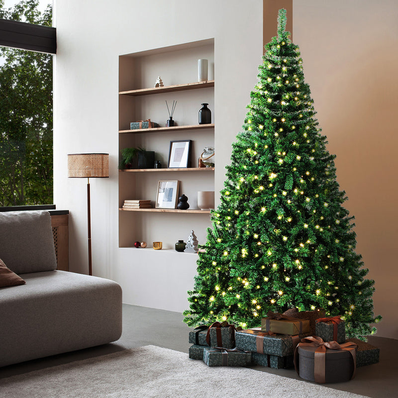 Tinseltown LED Christmas Tree 2.4M 8FT Green 1450 Tips
