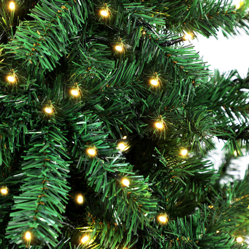Mazam Christmas Tree 2.4M 8FT Green with LED lights