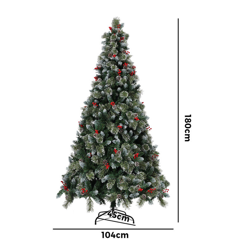 Mazam Christmas Tree 1.8m 6FT LED 950tips