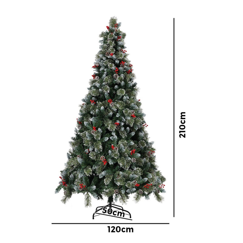 Mazam Christmas Tree 2.1m 7FT LED 1400tips