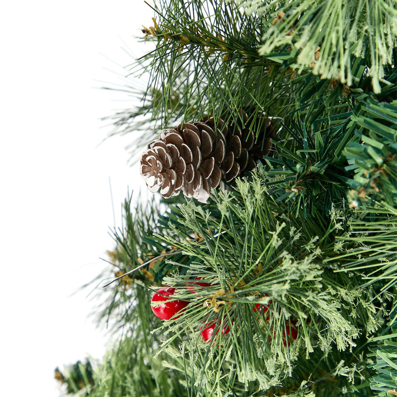 Tinseltown LED Christmas Tree Home Battery Powered 120cm Green