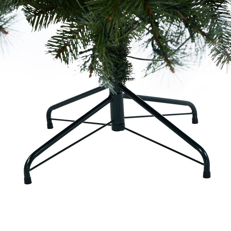 Tinseltown LED Christmas Tree 2.1M 7FT Pre-lit Light 8 Flash Modes Pine Cones
