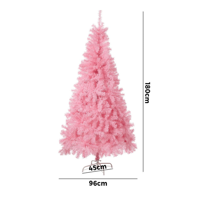 Tinseltown Pink Christmas Tree 6FT 1.8M Decoration