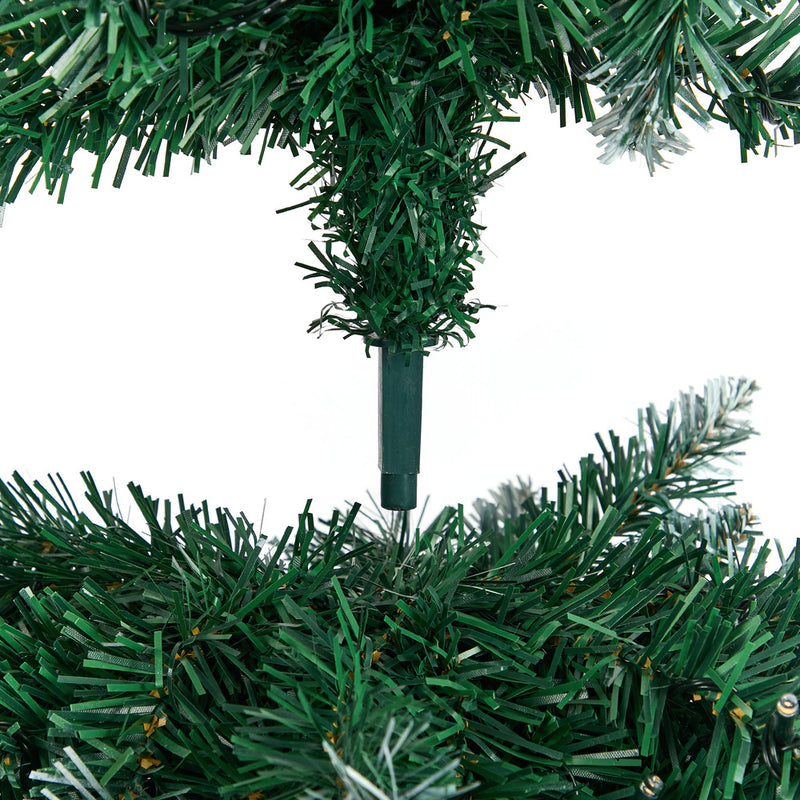 Tinseltown Slim LED Christmas Tree 6FT 1.8M Green White 300 Tips