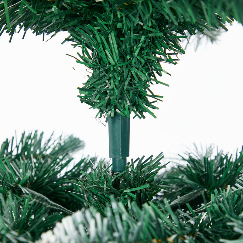 Tinseltown Slim Christmas Tree 6FT 1.8M Pine Cones Green 480 Tips