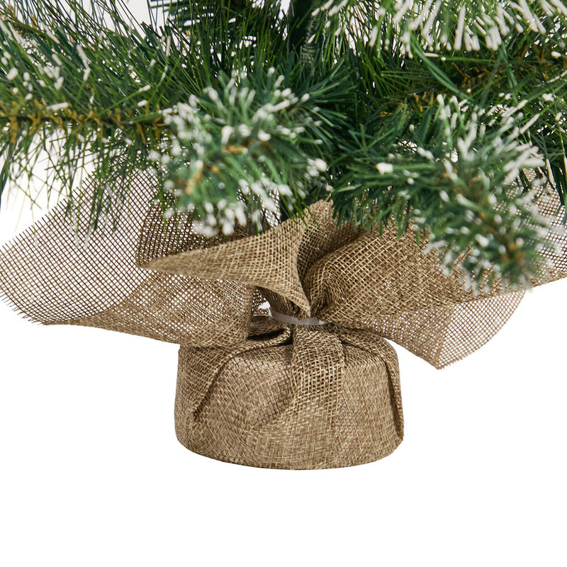 Tinseltown Mini LED Christmas Tree Faux Pine Cones 60cm Green