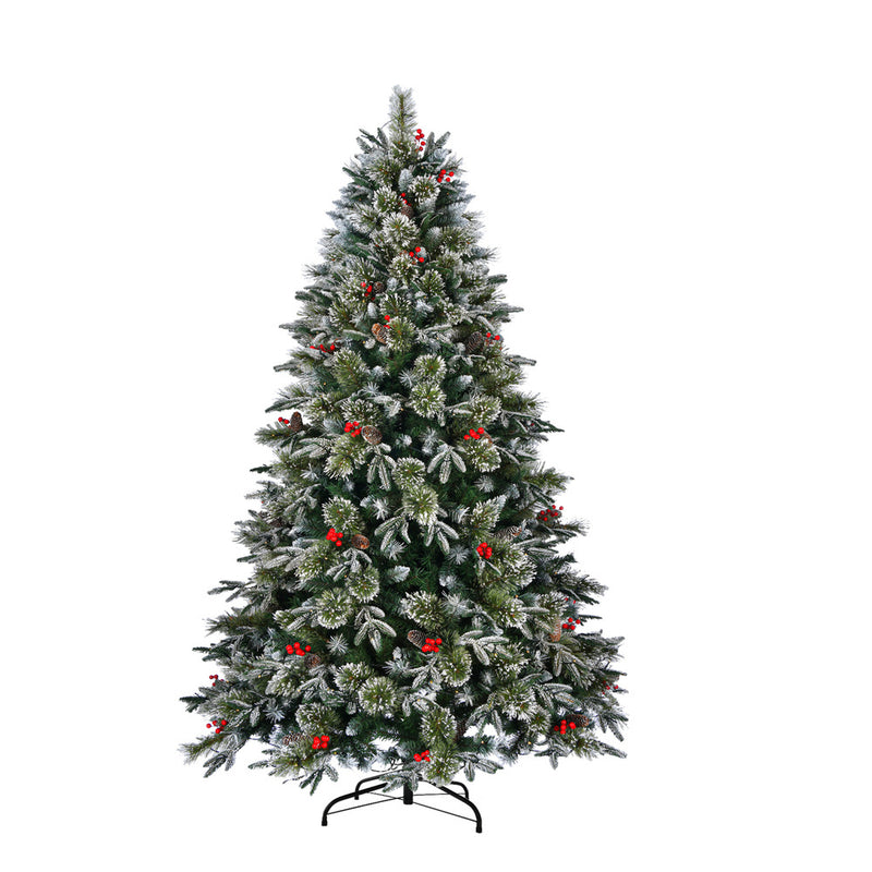 LED Christmas Tree 2.1M 7FT Green White 1210 Tips