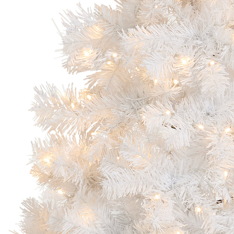 Tinseltown LED Christmas Tree 1.8M 6FT White 700 Tips