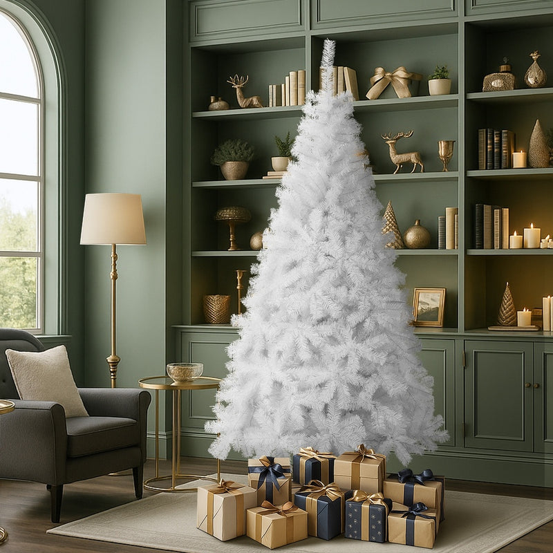Tinseltown White Christmas Tree 2.1M 7FT 1000tips