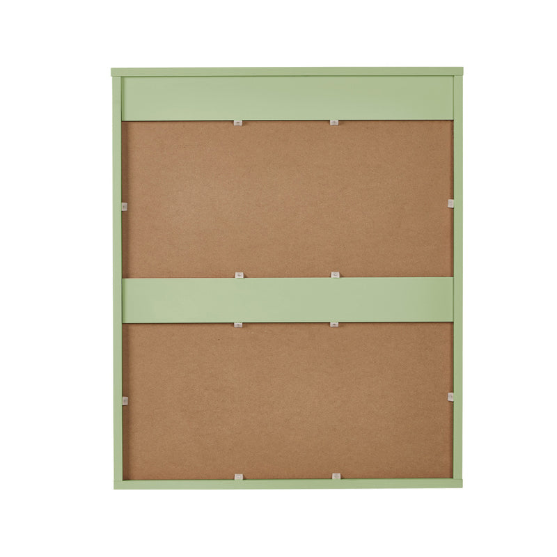 Oikiture 3 Chest of Drawers Cabinet Bedroom Dresser Night Stand Green