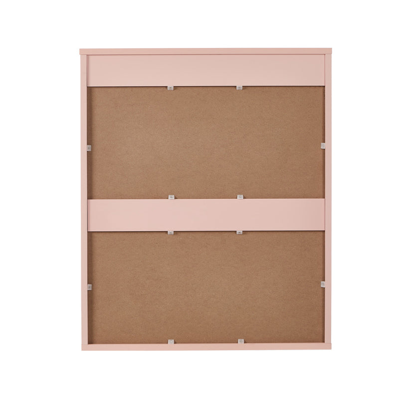 Oikiture 3 Chest of Drawers Cabinet Bedroom Dresser Night Stand Pink