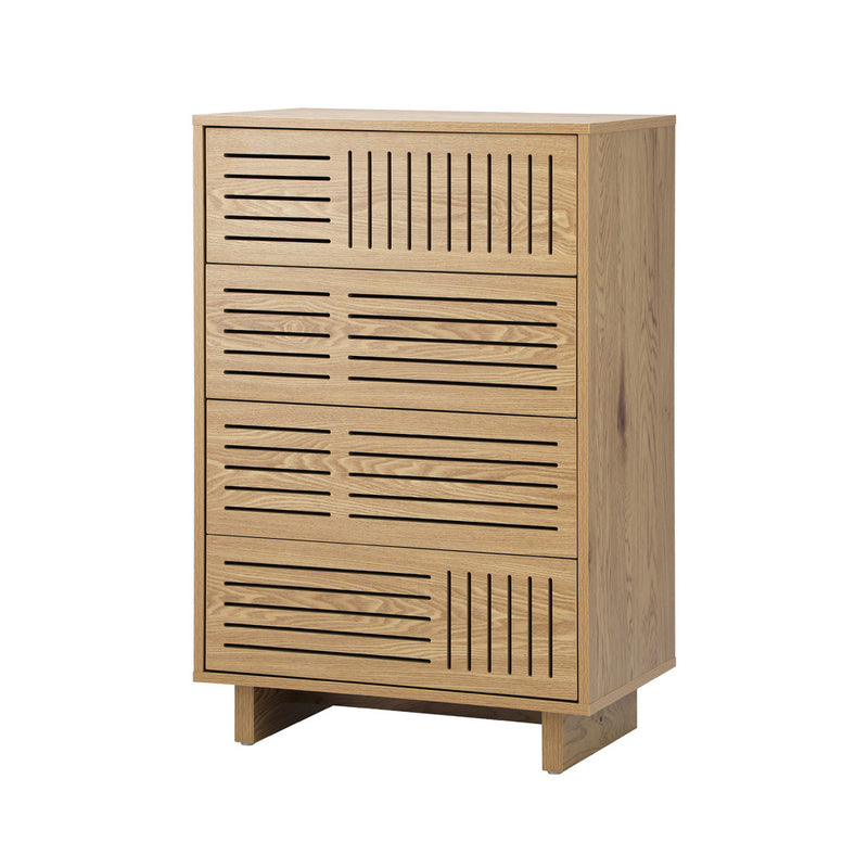 Oikiture TV Cabinet Entertainment Unit Wooden Storage Shelf 180cm