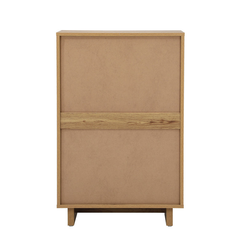 Oikiture TV Cabinet Entertainment Unit Wooden Storage Shelf 180cm