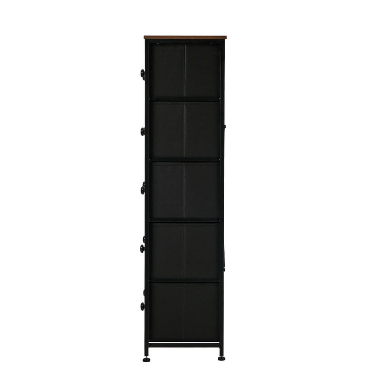 Oikiture 10 Chest of Drawers Fabric Cabinet Tower Tallboy Dresser