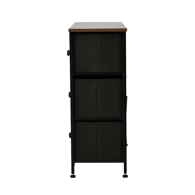 Oikiture 7 Chest of Drawers Fabric Storage Cabinet Dresser Lowboy
