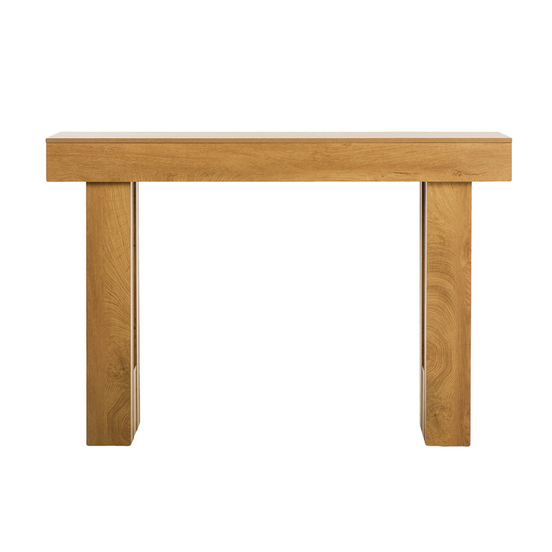 Oikiture Console Table Hallway Narrow Sofa Side Desk Storage Rack
