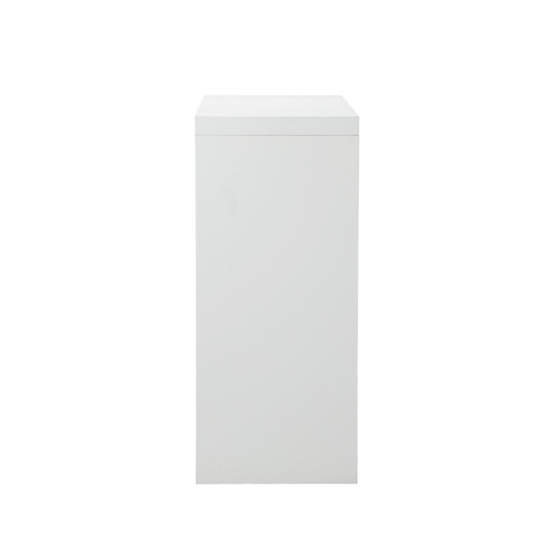 Oikiture Console Table with Drawer White