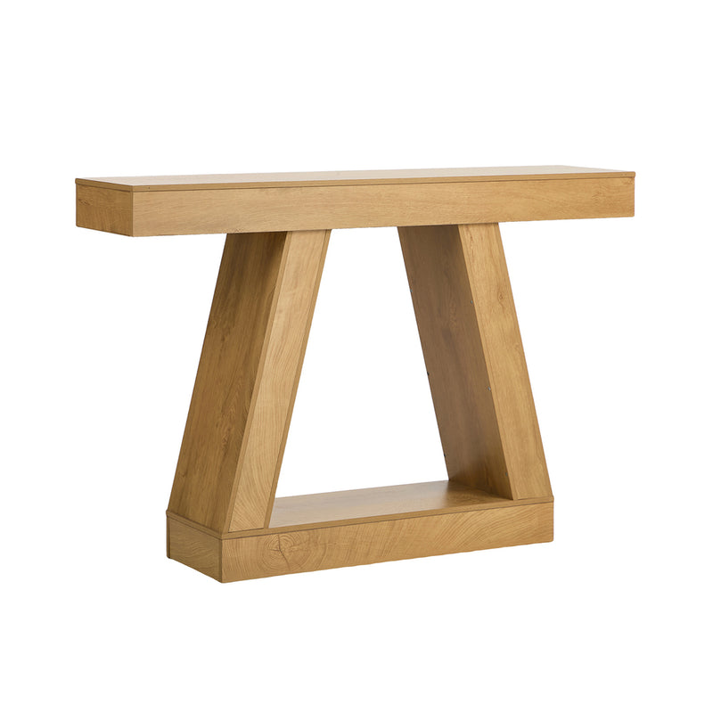 Oikiture Console Table Hallway Narrow Table Entryway Display Shelf