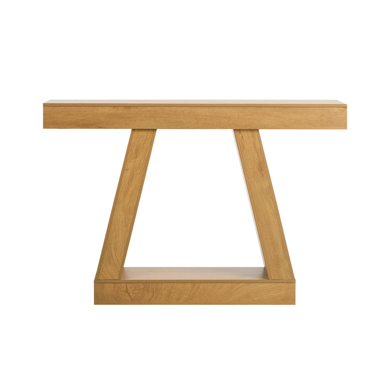 Oikiture Console Table Hallway Narrow Table Entryway Display Shelf