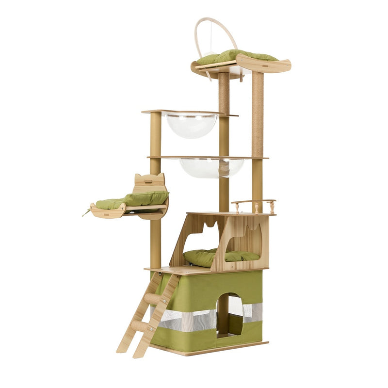 Alopet Cat Tree Tower Scratching Post Condo House Bed Furniture 190cm