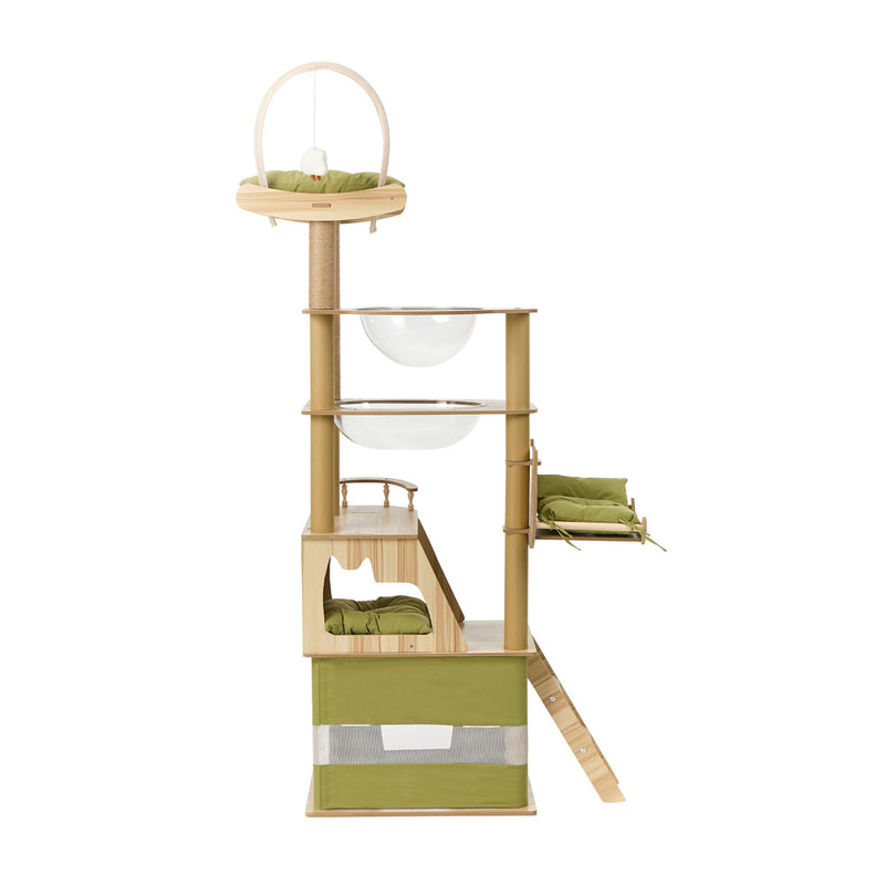 Alopet Cat Tree Tower Scratching Post Condo House Bed Furniture 190cm