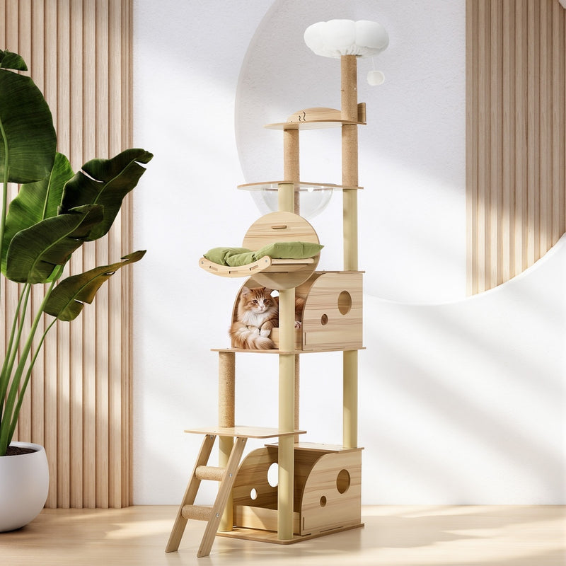 Alopet Cat Tree Scratching Post Condo House Bed Furniture 203cm