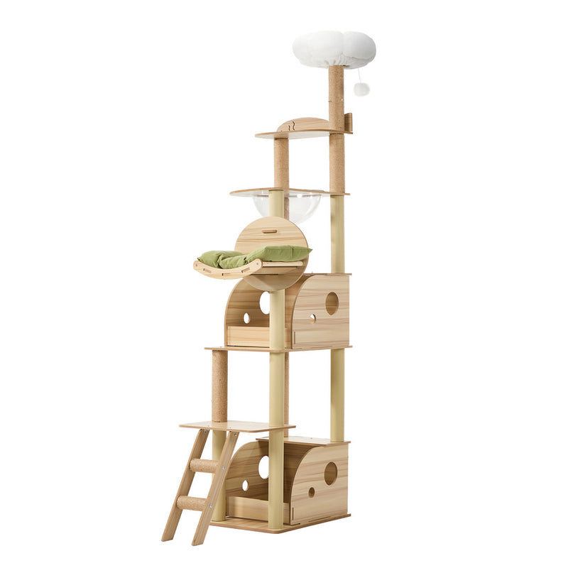 Alopet Cat Tree Scratching Post Condo House Bed Furniture 203cm