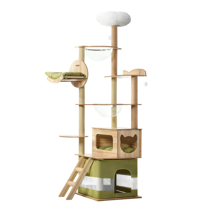 Alopet Cat Tree Tower Scratching Post 196cm Condo House Bed Furniture