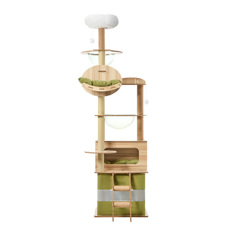 Alopet Cat Tree Tower Scratching Post 196cm Condo House Bed Furniture