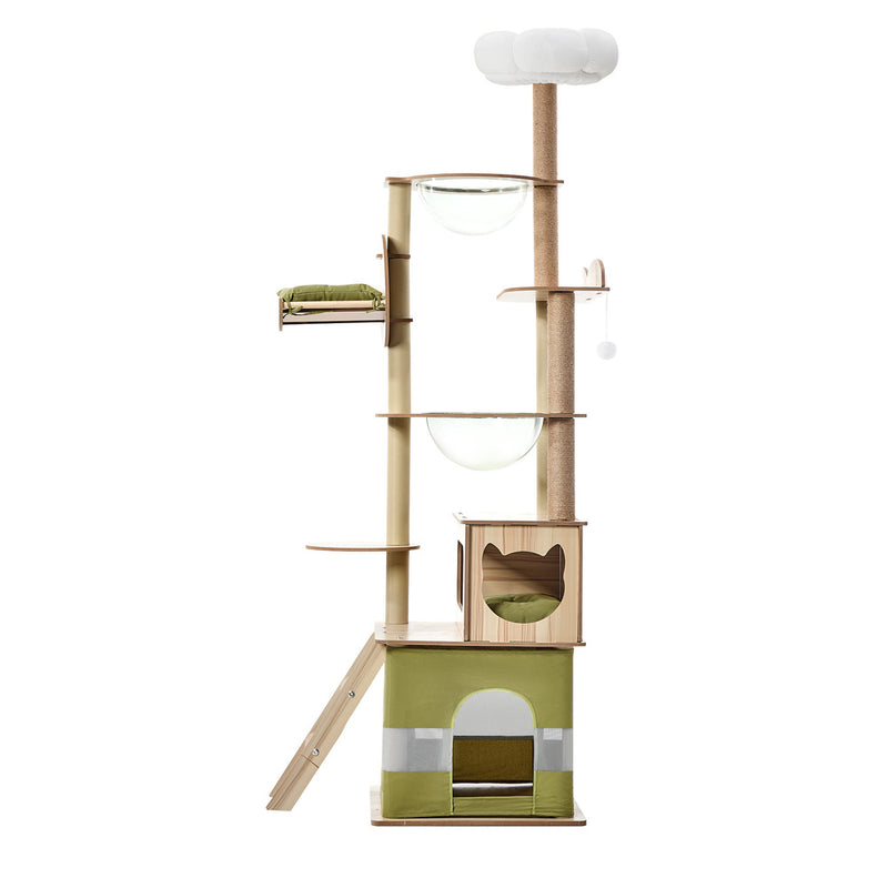 Alopet Cat Tree Tower Scratching Post 196cm Condo House Bed Furniture