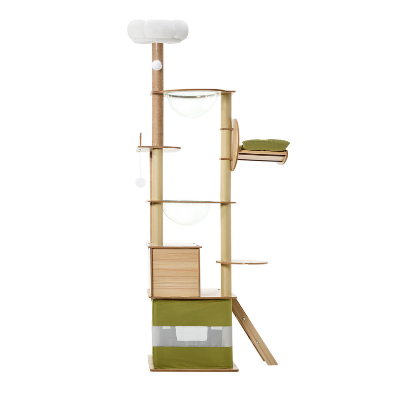 Alopet Cat Tree Tower Scratching Post 196cm Condo House Bed Furniture