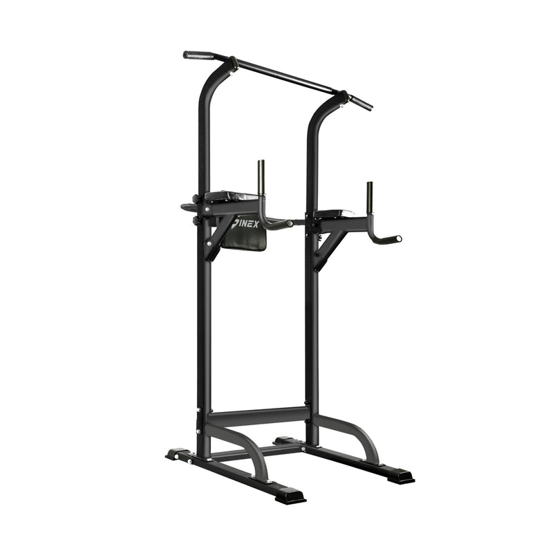 Finex Chin Up Tower Weight Bench Push Pull Up Knee Raise
