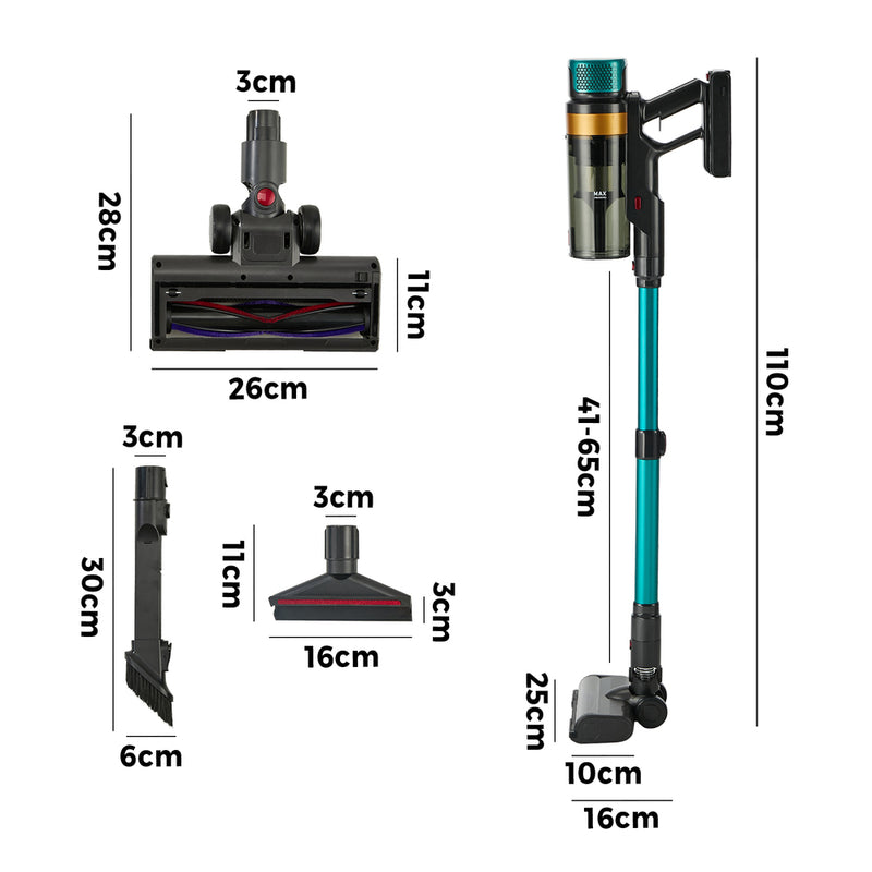 Vevare Cordless Vacuum Cleaner Handstick Bagless Vac Handheld 45KPA
