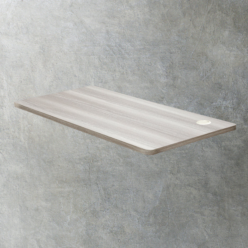 Oikiture Standing Desk Top Adjustable Electric Grey-Oak