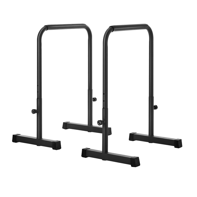 Finex Parallel Dip Bar Adjustable Dip Stand Push Up Gym Fitness