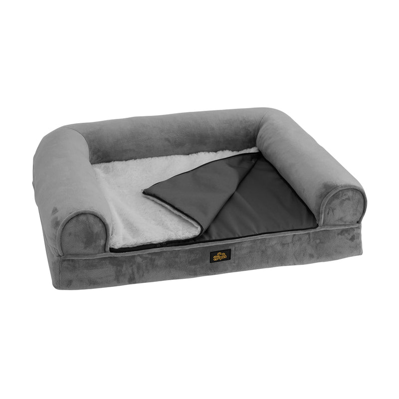 Alopet Pet Bed Memory Foam Orthopedic Removable Cover XX Large
