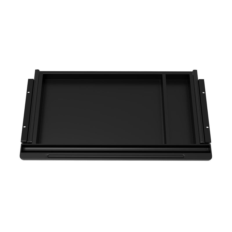 Oikiture Under Desk Drawer Pull-Out Drawer Sliding Tray Black