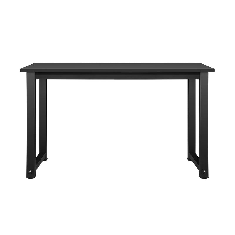 Oikiture Computer Desk Veneer Table Top 120cm Black