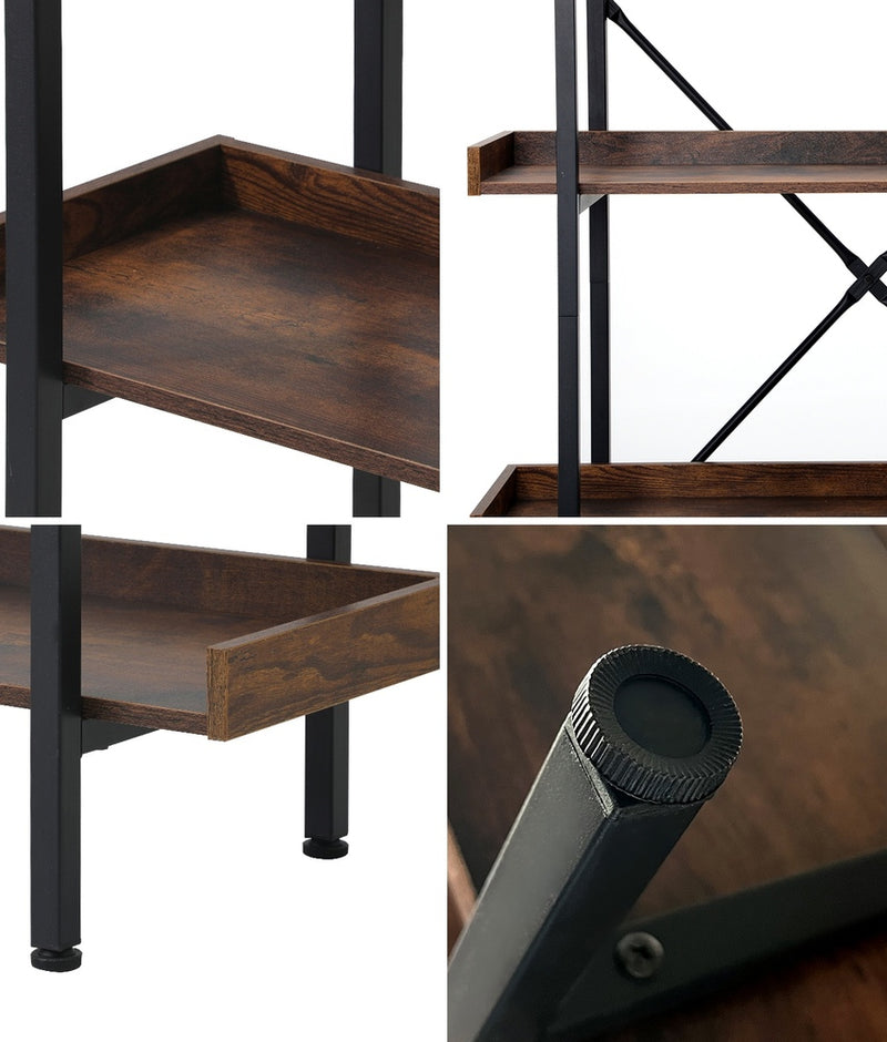 Oikiture Display Shelf 5-Tier Stand Rack 80CM