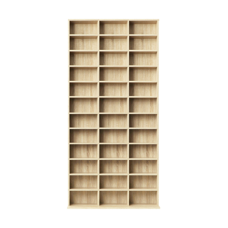 Oikiture Medid Display Shelf 1044 CD/DVD Adjustable Wooden