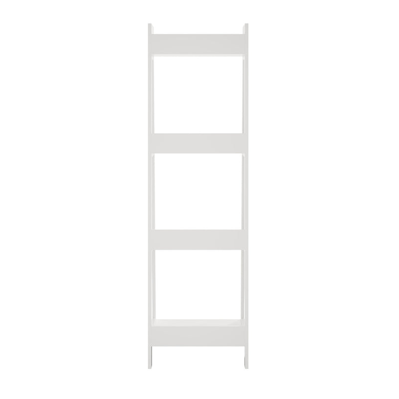 Oikiture Display Shelf 4 Tier Corner Ladder Shelves White