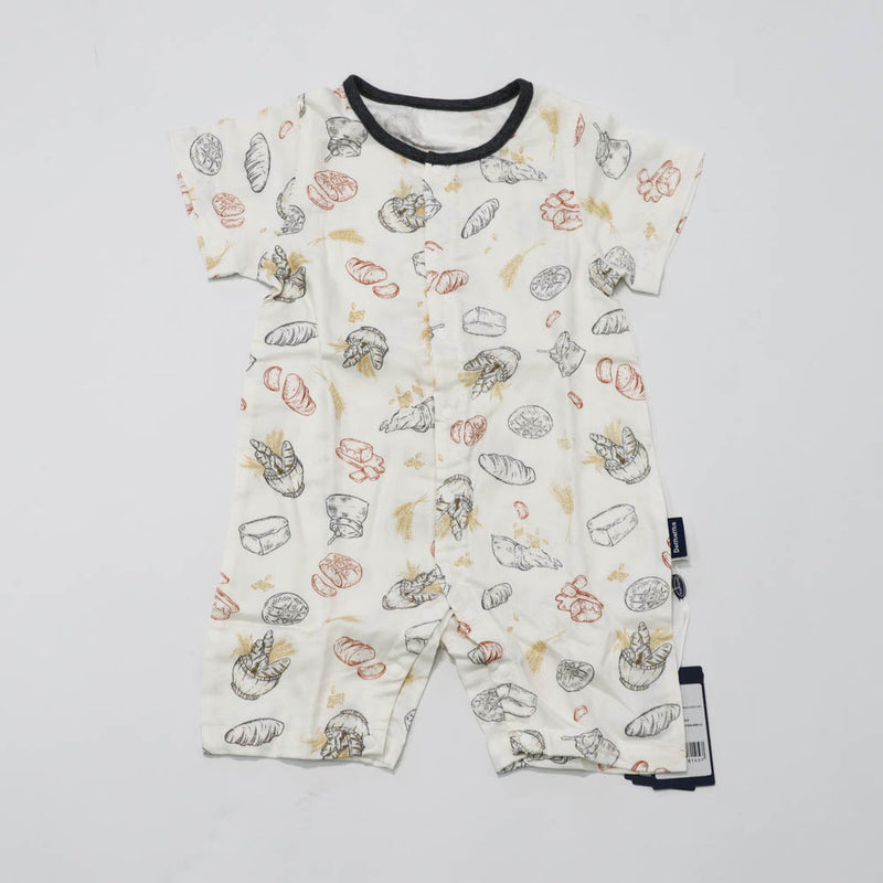 Domia Silky Bamboo Short Sleeve Baby Romperpicnic 80 48-1954803078435835904