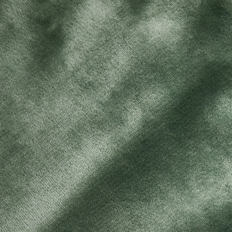 Bedra Electric Throw Rug Dual Side Heated Blanket Flannel&Sherpa Green