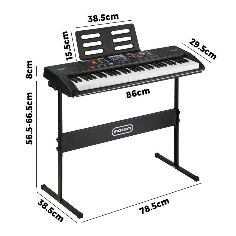Mazam 61 Keys Electronic Piano Keyboard Kids Gift